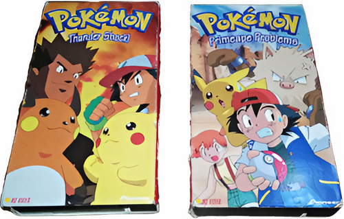Pokemon Películas Vintage Vhs Original Inglés (Usado)