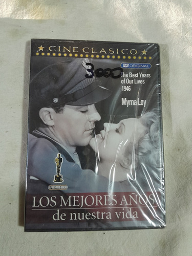 Dvd - Los Mejores Años De Nuestra Vida  Myrna Loy - Nueva 