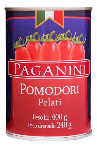 Tomate Pelado Paganini 400g