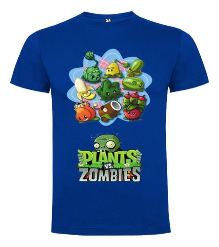 Polera Plantas Vs Zombie