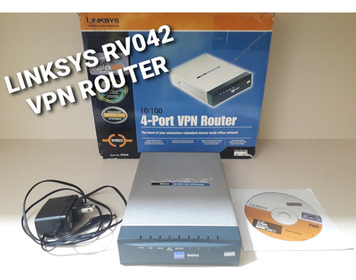 Linksys Rv042 Vpn Router 10/100
