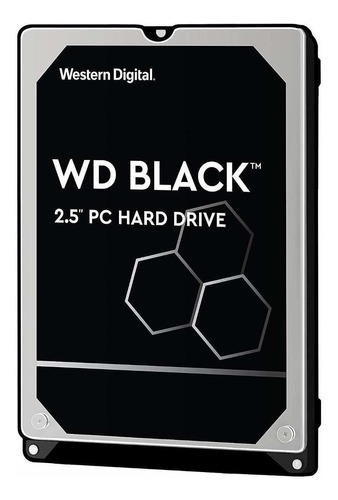 Imagen 1 de 3 de Disco duro interno Western Digital WD Black WD5000LPLX 500GB negro