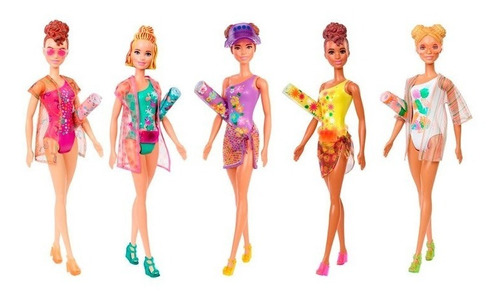 Imagen 7 de 10 de Barbie Color Reveal - 7 Sorpresas - Cambia Color - E.full