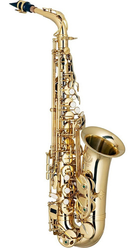 Imagem 1 de 2 de Saxofone Eagle Sa501 Alto Laqueado Dourado