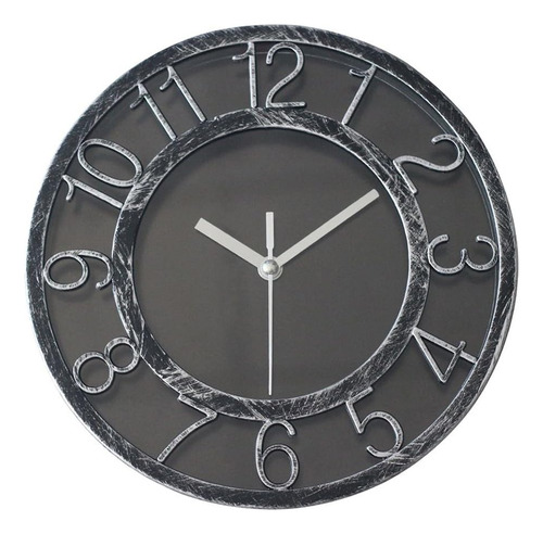 Reloj De Pared De Cuarzo Silencioso Vintage De 8 Pulgadas Co