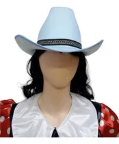 Comprar 7 Sombreros Mujer Vaquera Texana Ranchera Fiesta Color Azul Cielo