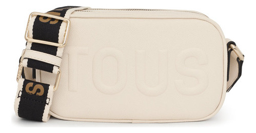 Bandolera Reporter Marfil Tous La Rue Color Blanco