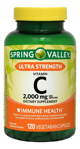 Vitamina C 2000mg 120tab Spring