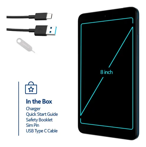 Nokia T10 | Android 12 | Pantalla De 8 Pulgadas | Tablet | V
