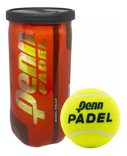 Tubo Penn Padel X 2 Unidades Padel Juego Profesional Paddle