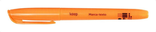 Marca Texto Neon Caixa Com 12 Unidades Keep Cor Laranja