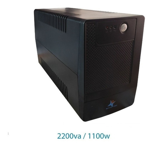 Imagen 2 de 7 de Ups Interactiva Star Tec 2200va/1200w Con 8 Tomas Reguladas