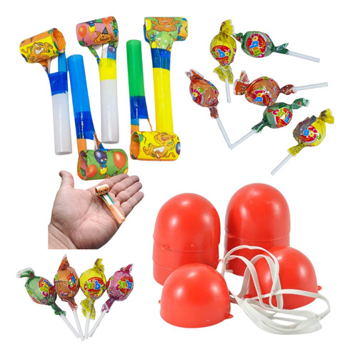 Guloseimas Aniversario Infantil Kit 30 Doces E Brinquedos