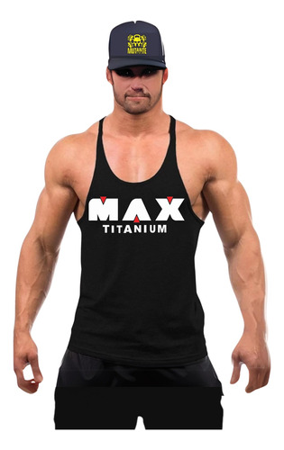 Camisa Regata Cavada Treino Max Titanium Mutante Fitness