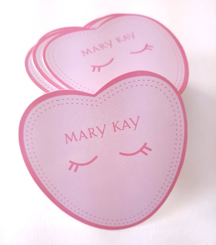 20 Tarjetas En Forma De Corazón Mary Kay