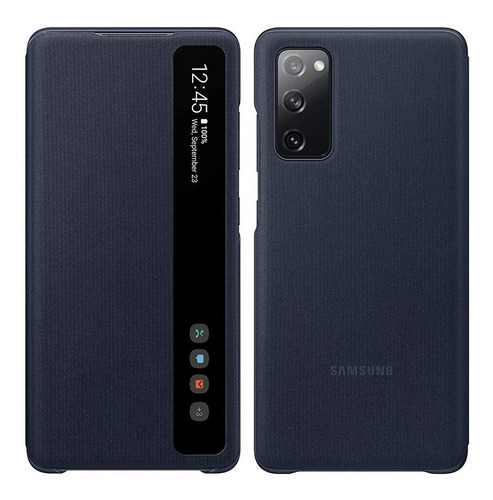 Samsung Funda Clear S View Cover Para Galaxy S20 Fe Fan Ed