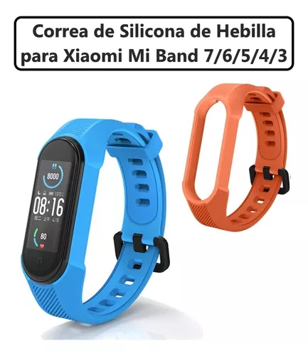 Xiaomi Mi Band 5 6 correa banda 3 4 silicona pulsera pulsera