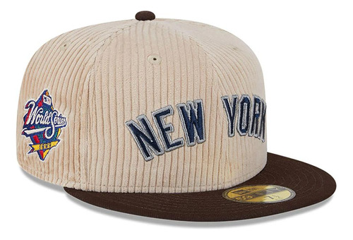 Gorro New York Yankees Mlb 59fifty Beige Khaki