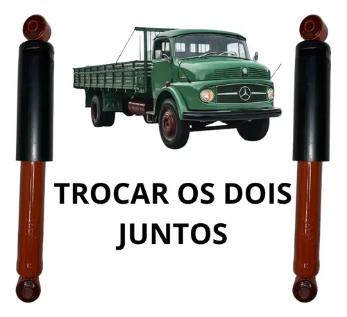 Feixe Mola Cabine E Amortecedores Caminhão Mb1113/1313/1513