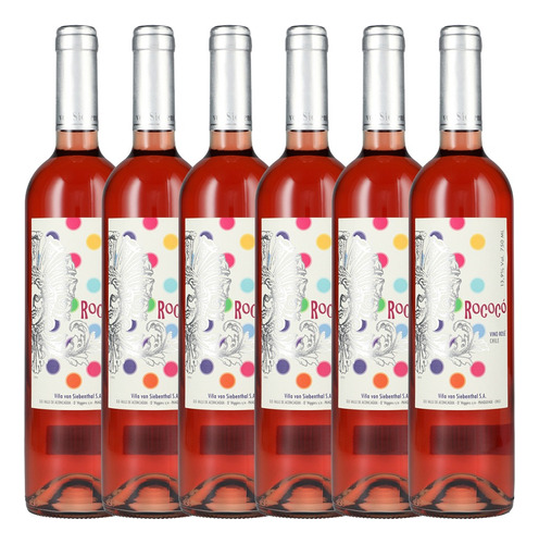 6x Vino Von Siebenthal Rococó Rosé