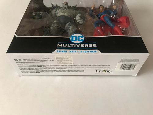 Batman Doomsday Devastator Vs Superman Box Set Mcfarlane Dc (Usado)
