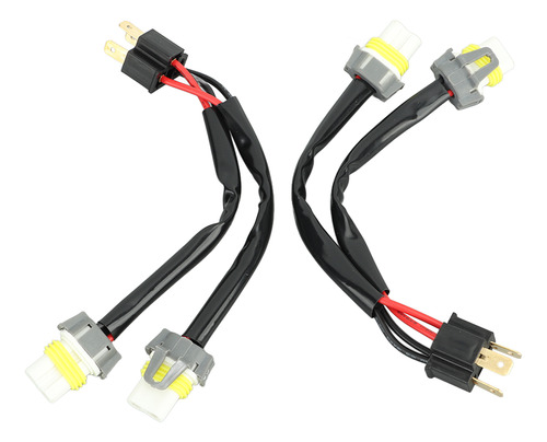 Cable Divisor De 2 Vías Para Faros Delanteros H4 9003 A 9005