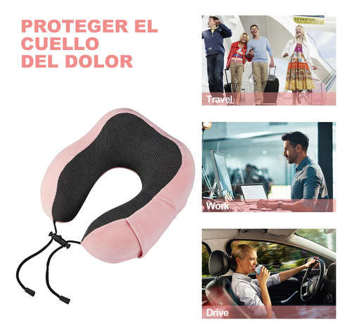 Almohada De Viaje, Almohada De Cuello Viscoelástica De