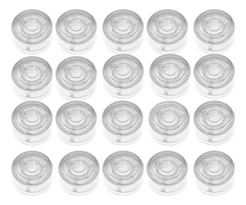 Ba Juego De 20 Pedales De Efectos De Guitarra Footswitch