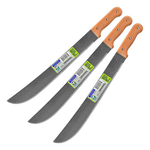 Machete Pulido Tramontina 26620/016 16 PuLG 3pzas