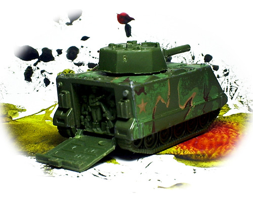 Hot Wheels Tanque De Guerra Command Tank