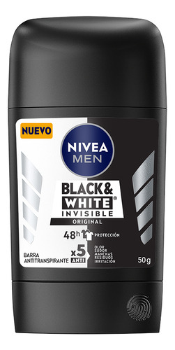 Desodorante Antimanchas Nivea Men Black - g a $484