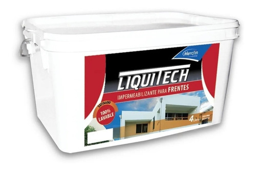 Membrana Impermeabilizante Frentes Liquitech Colores 4lt 