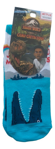 Medias Jurassic Word Niño Soquetes Disney Original