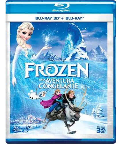 Dvd Frozen Uma Aventura Congelante 