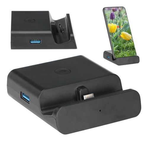 S Mini Base De Carga Para Adaptador Conversor De Vídeo /lite