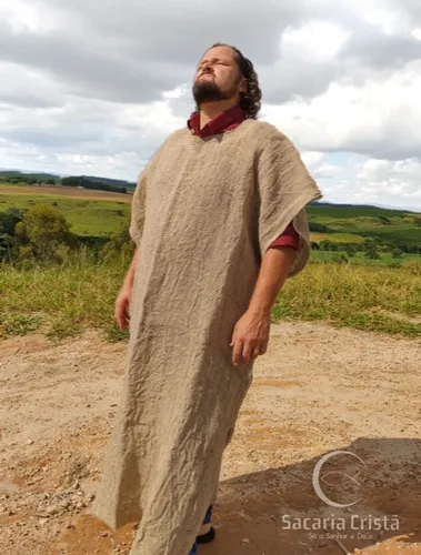 Vestido Veste De Pano De Saco Juta Frete gr tis