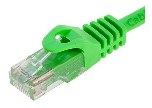 Cable De Red Cat6 Verde 3ft Rj45 Internet Modem Patch - Seo