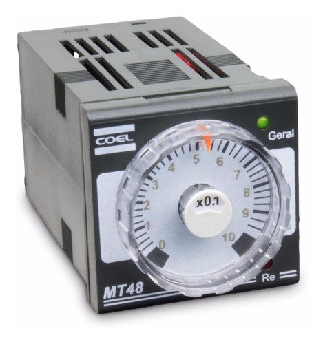 Temporizador Analógico Coel Mt48 100-240v 0-60 Seg/min