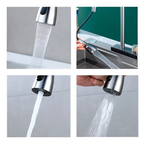 Cuba Inox Gourmet Cascata Com Calha Inox E Acessórios