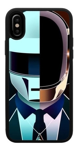 Funda Uso Rudo Tpu Para iPhone Daft Punk Musica Cascos Moda