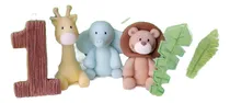 Comprar Adorno De Torta En Porcelana Baby Selva Verde Lima Baby Selva