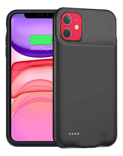 Funda Bateria Para iPhone 11 Mejorada 7000 Mah Ultra Delgada