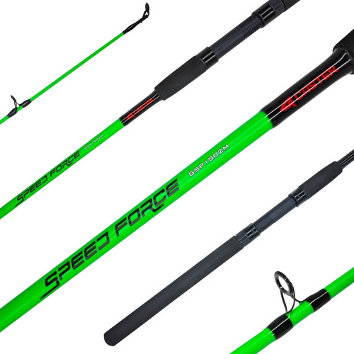 Caña Pesca Caster Speed Force 1.80m Variada Rio Laguna 60gr