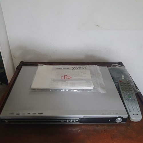 Reproductor Cd Y Dvd X-view Dx-101 Mpeg4 Player Gris (Usado)