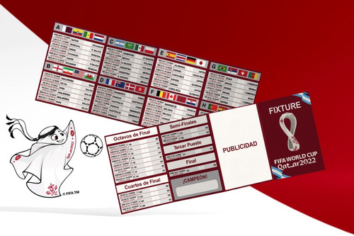 Fixture Qatar 2022 - Ultimas Actualizaciones 100% Editable
