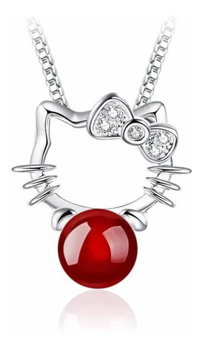 Cadena Y Aros Hello Kitty