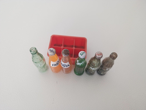Mini Cajita Coca Cola, Fantas Y Sprite Rejita De Los 90's (Usado)