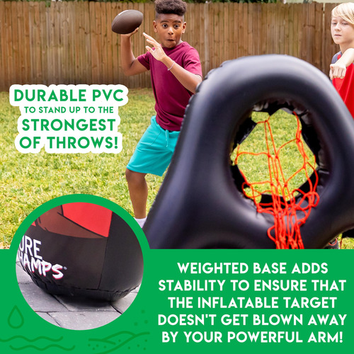 Juego De Lanzamiento De Objetivos Inflable Para Niños