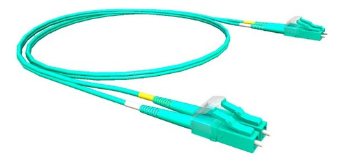 Jumper Lc-lc Multimodo 50/125 Om3 Duplex De 2m Riser De 2mm