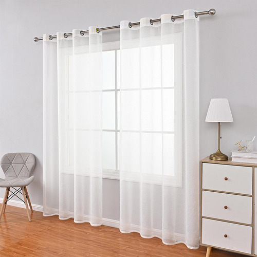 Cortinas Modernas De Gasa Para Ventana, Cortinas Para